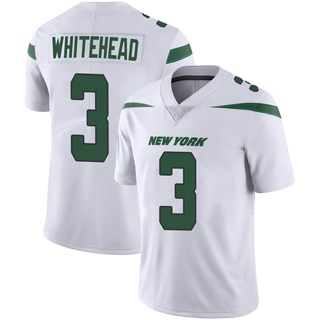 Limited Jordan Whitehead Men's New York Jets Spotlight Vapor Jersey - White