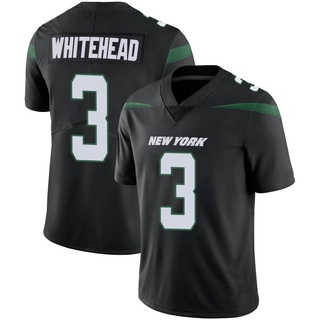 Limited Jordan Whitehead Men's New York Jets Stealth Vapor Jersey - Black