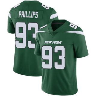 Limited Kyle Phillips Men's New York Jets Gotham Vapor Jersey - Green