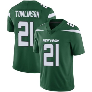 Limited LaDainian Tomlinson Men's New York Jets Gotham Vapor Jersey - Green