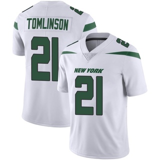Limited LaDainian Tomlinson Men's New York Jets Spotlight Vapor Jersey - White