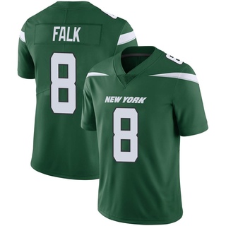 Limited Luke Falk Men's New York Jets Gotham Vapor Jersey - Green