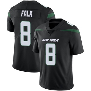 Limited Luke Falk Youth New York Jets Stealth Vapor Jersey - Black