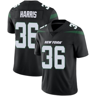 Limited Marcell Harris Youth New York Jets Stealth Vapor Jersey - Black