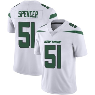 Limited Marquiss Spencer Men's New York Jets Spotlight Vapor Jersey - White