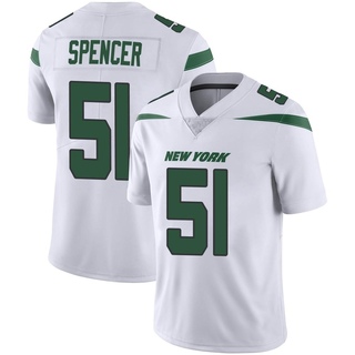 Limited Marquiss Spencer Youth New York Jets Spotlight Vapor Jersey - White