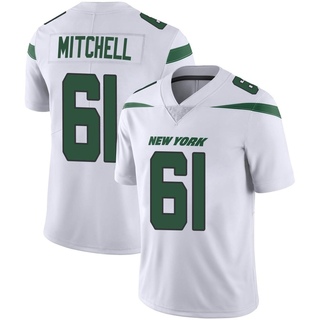 Limited Max Mitchell Men's New York Jets Spotlight Vapor Jersey - White
