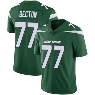 Limited Mekhi Becton Men's New York Jets Gotham Vapor Jersey - Green