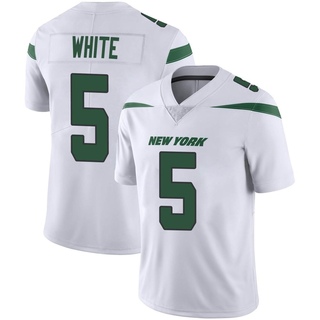 Limited Mike White Men's New York Jets Spotlight Vapor Jersey - White
