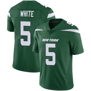 Limited Mike White Youth New York Jets Gotham Vapor Jersey - Green