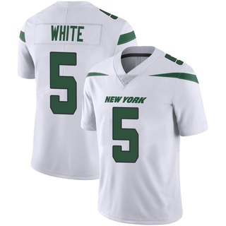 Limited Mike White Youth New York Jets Spotlight Vapor Jersey - White