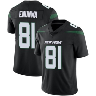 Limited Quincy Enunwa Men's New York Jets Stealth Vapor Jersey - Black