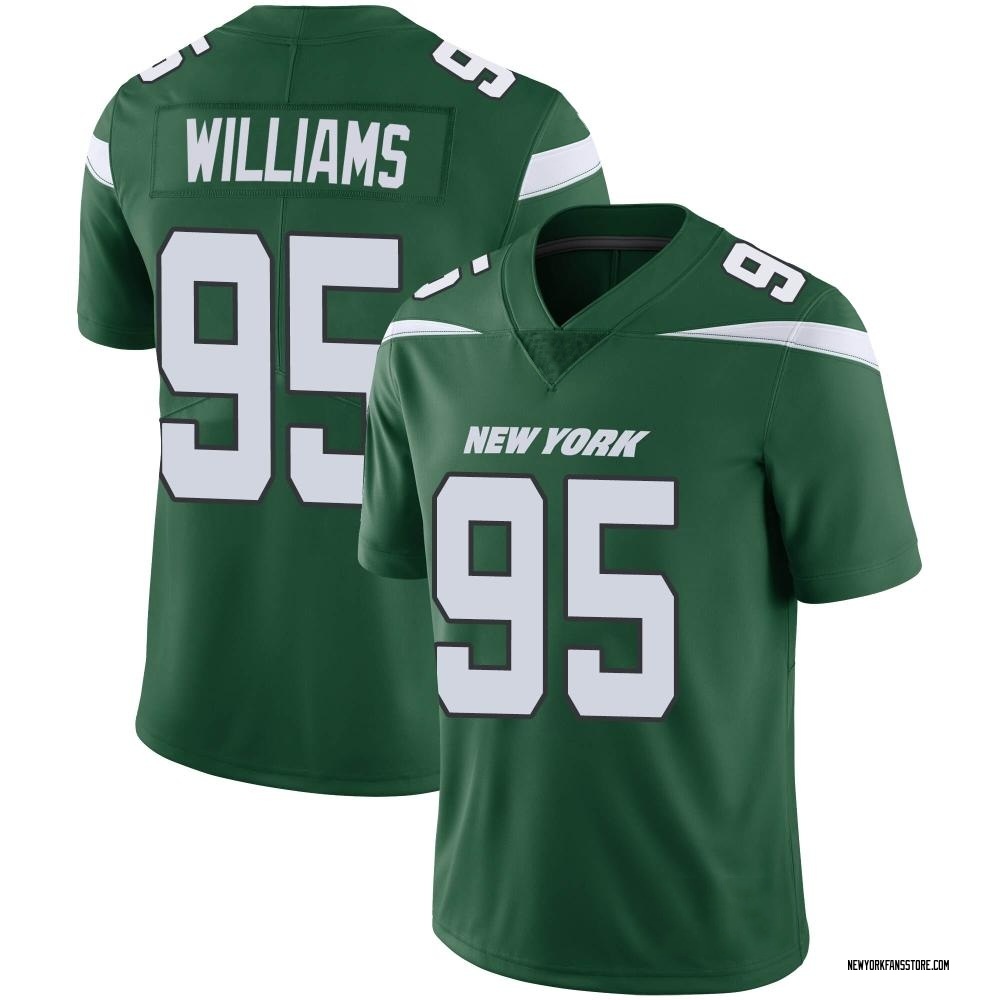 Limited Quinnen Williams Men's New York Jets Gotham Vapor Jersey - Green
