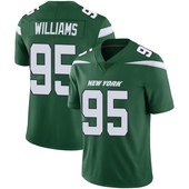 Limited Quinnen Williams Men's New York Jets Gotham Vapor Jersey - Green