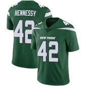 Limited Thomas Hennessy Youth New York Jets Gotham Vapor Jersey - Green