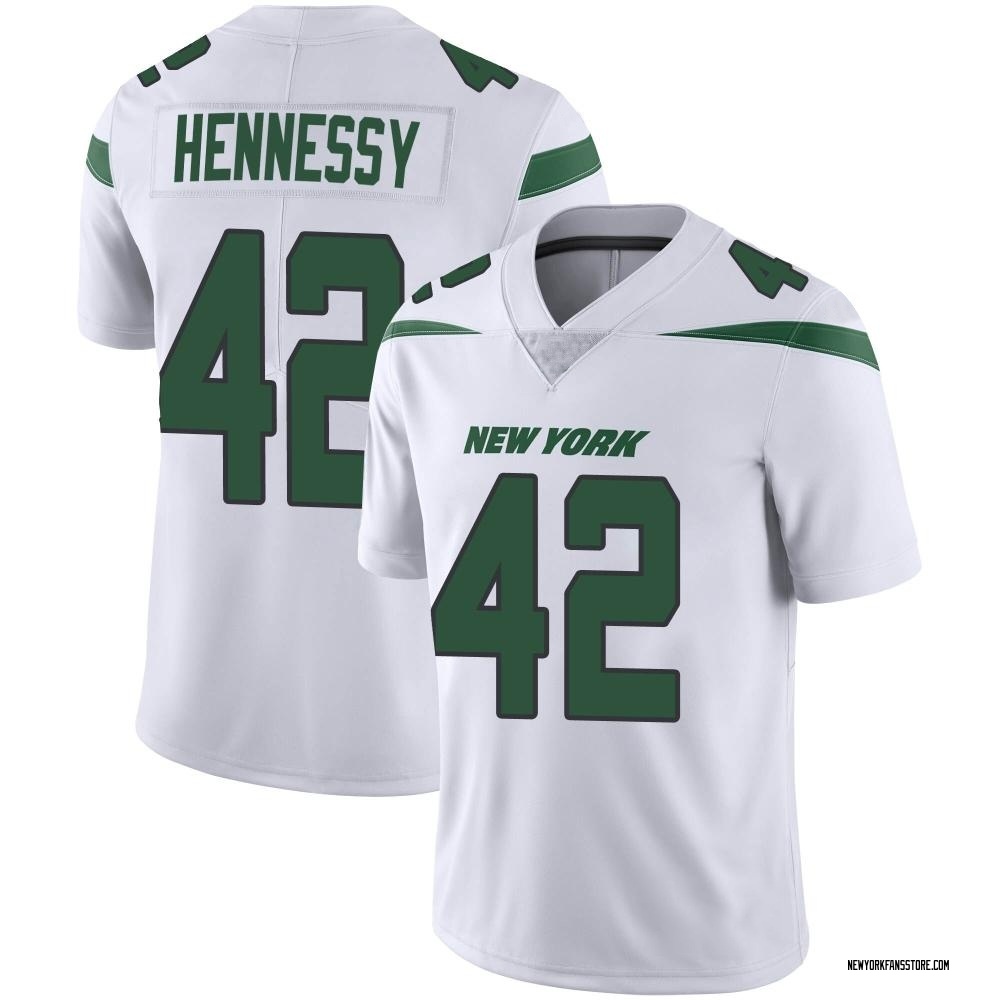 Limited Thomas Hennessy Youth New York Jets Spotlight Vapor Jersey - White