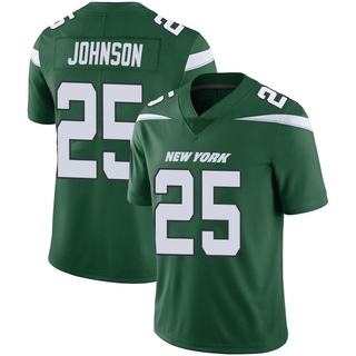 Limited Ty Johnson Youth New York Jets Gotham Vapor Jersey - Green
