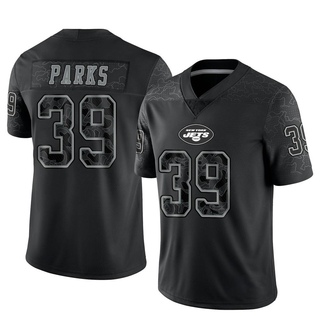Limited Will Parks Youth New York Jets Reflective Jersey - Black