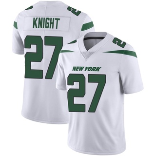 Limited Zonovan Knight Men's New York Jets Spotlight Vapor Jersey - White