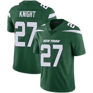 Limited Zonovan Knight Youth New York Jets Gotham Vapor Jersey - Green